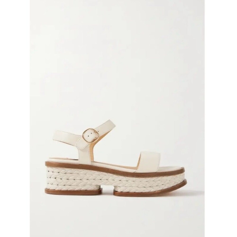 Gabriela Hearst Michael Raffia Sandals NWT SIZE 38
